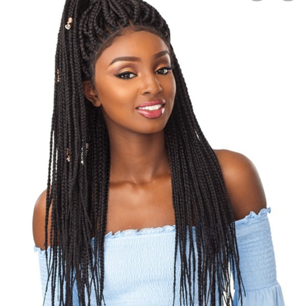 Sensationnel box braid wig